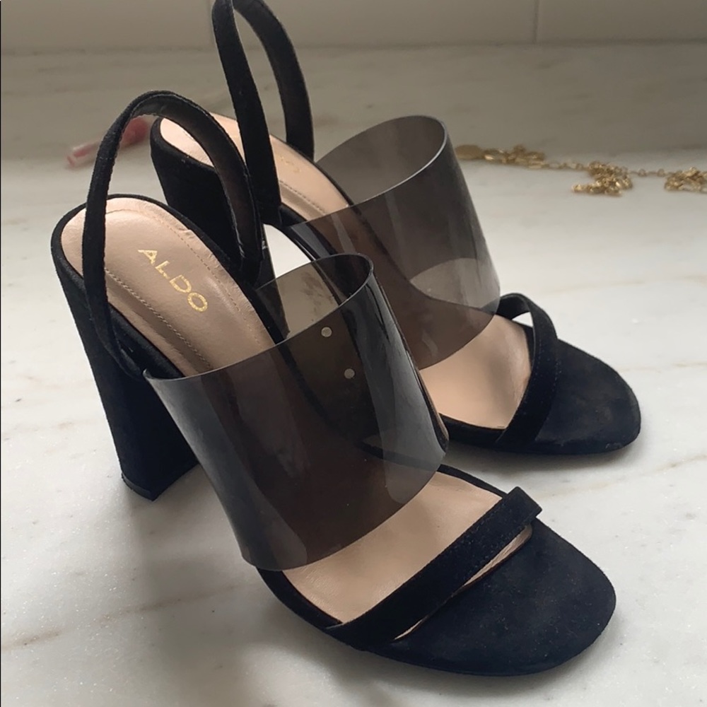 Aldo black heels